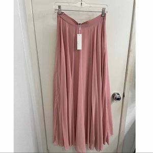 PETITE AMELIA FULL MAXI SKIRT- Morning Lavender